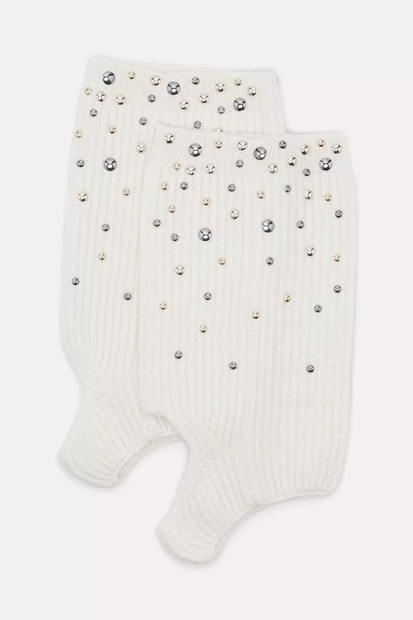 Online Cashmere Coolness Studded Legwarmer Small Accessories