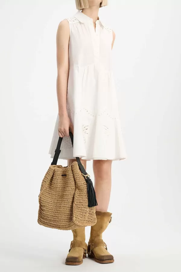 Flash Sale Chic Raffia Tote Taschen