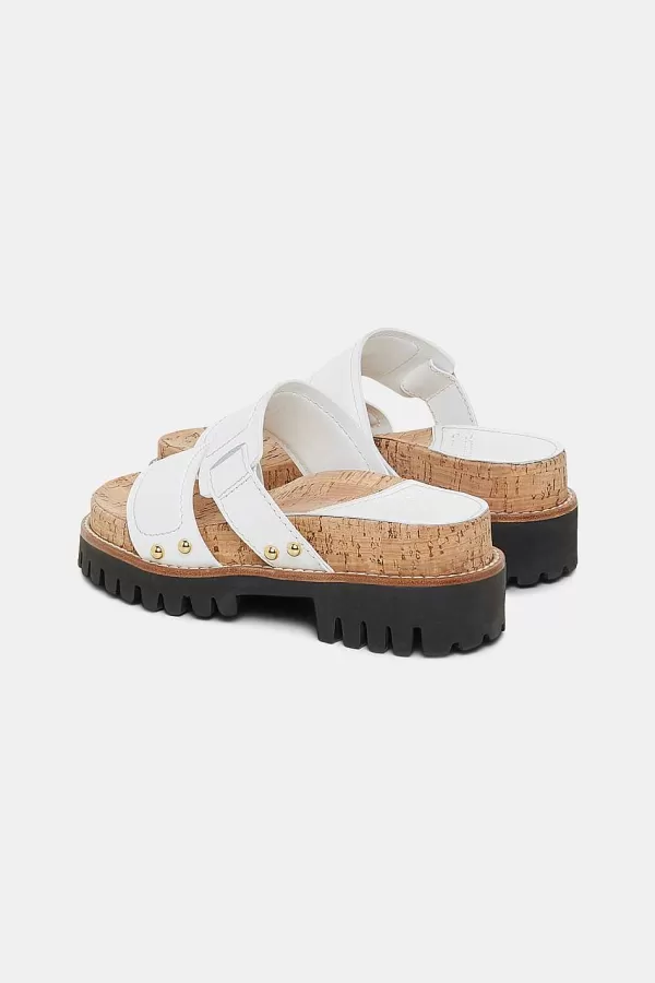 Discount Cork Contrast Sporty Sandal Schuhe