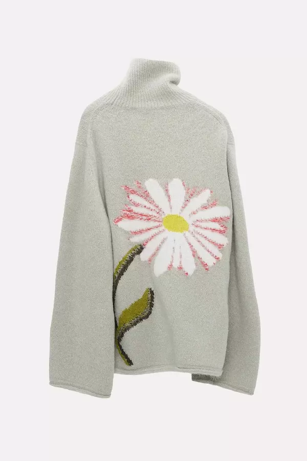 New Cozy Daisy Pullover Frauen Strick