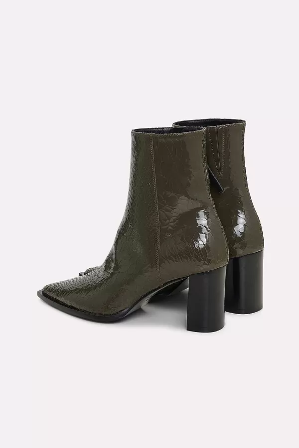 Cheap Crackle Edginess Bootie Schuhe