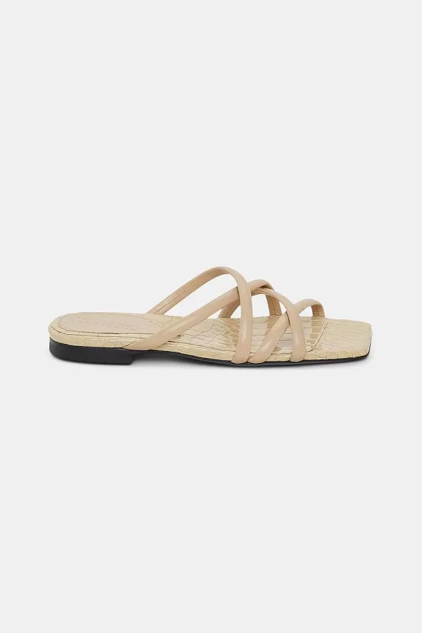 Store Exotic Shine Flat Sandal Schuhe