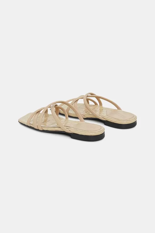 Store Exotic Shine Flat Sandal Schuhe