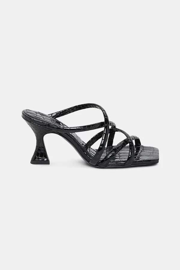 New Exotic Shine Heeled Sandal Schuhe