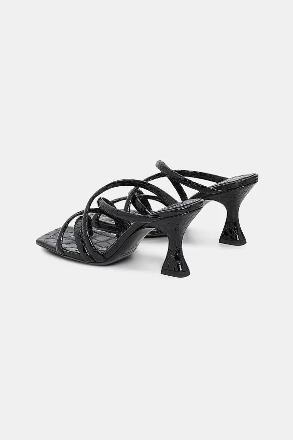 New Exotic Shine Heeled Sandal Schuhe