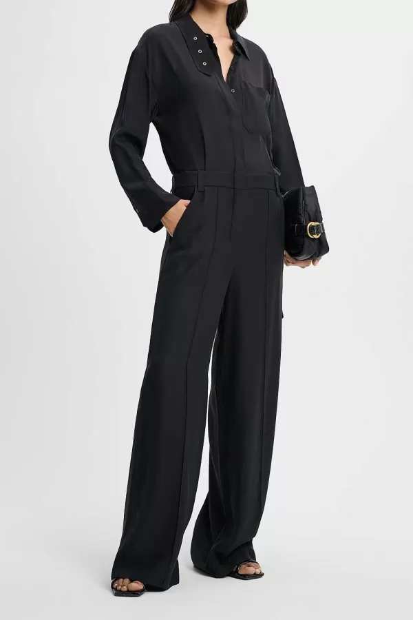 Shop Shiny Statement Jumpsuit Frauen Kleider