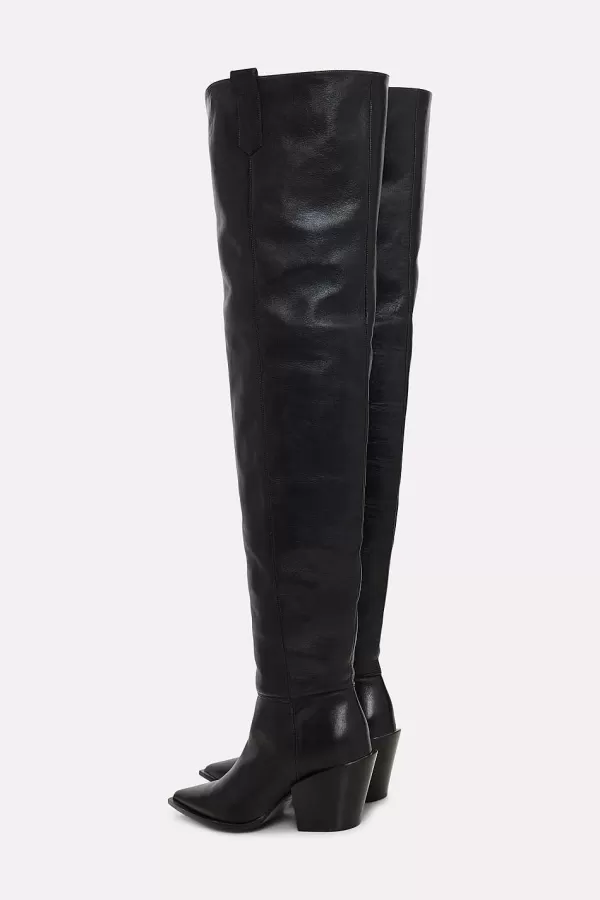 Cheap Strong Femininity Overknee Boot Schuhe